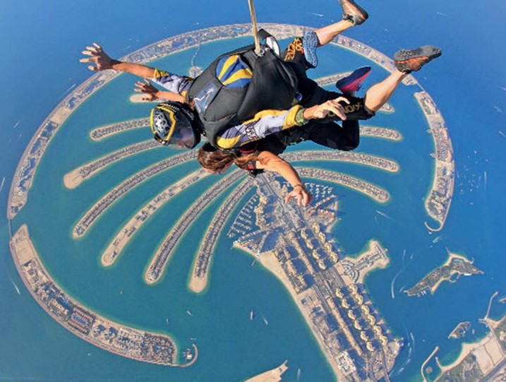 From skydiving over the Palm Jumeirah to skiing in a desert: Fun  experiences to include in your Dubai bucket list - The Economic Times