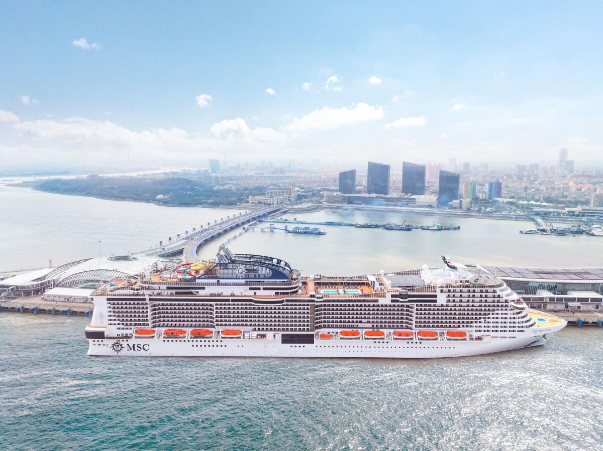 MSC地中海邮轮宣布“双船四母港”升级部署计划  “亚洲旗舰”MSC荣耀号3月16日从上海邮轮港开启中国大陆地区首航